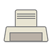 Printer --Clip Art ｜ Illustration ｜ Free Material